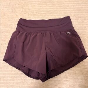 💜 DSG Girl's High-Rise Active Shorts - Plum/Aubergine